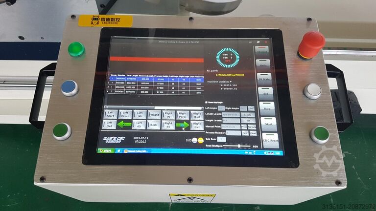 Dwustronna piła do aluminium Fenstek CNC Aluminium Double Head Cutting Saw