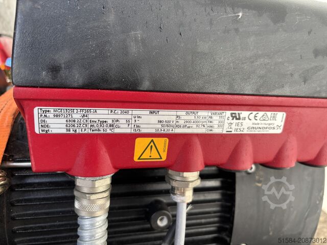 Bomba centrífuga de una sola etapa Grundfos NBE50125135