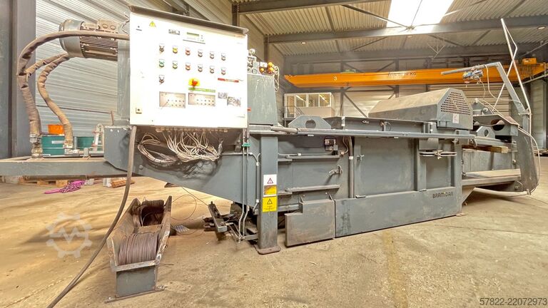 Bálaprés 15 kW, 50 t préselési erő Bramidan / Presto HC 50 / HPK 50