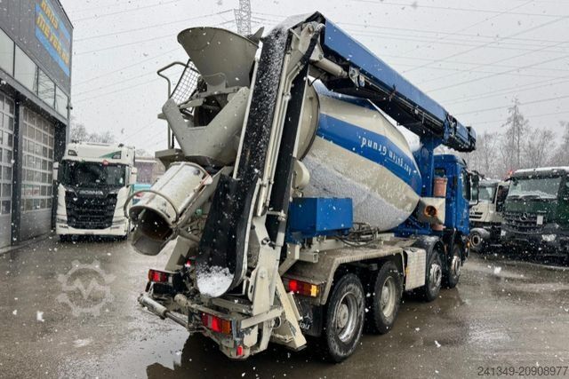 Autodomíchávač betonu MERCEDES-BENZ Actros 4148 V8 8x4 Mixer 9m3