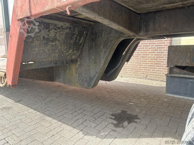 Blokvogn  Dieplader - Gebruikt