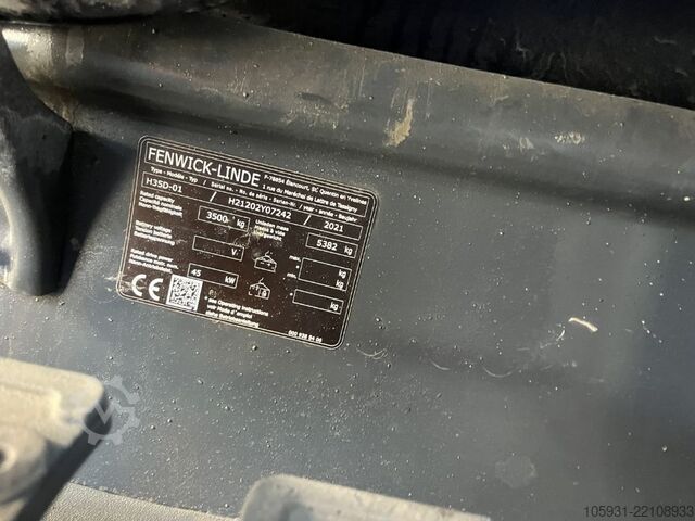 Diesel truckar Linde H35D-01