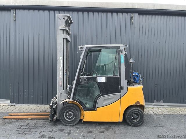LPG gaffeltrucks Jungheinrich TFG425s