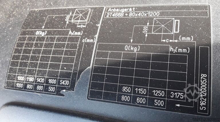Chariot élévateur 4 roues, n° d'identification G00578 STILL RX20 - 16P