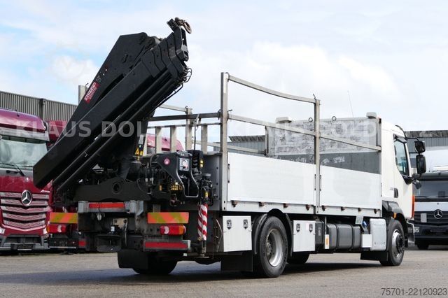 Ladbil med lad VOLVO FL 280 Pritsche Kran HIAB Bordwände Euro 6