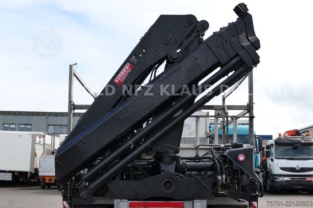 Ladbil med lad VOLVO FL 280 Pritsche Kran HIAB Bordwände Euro 6