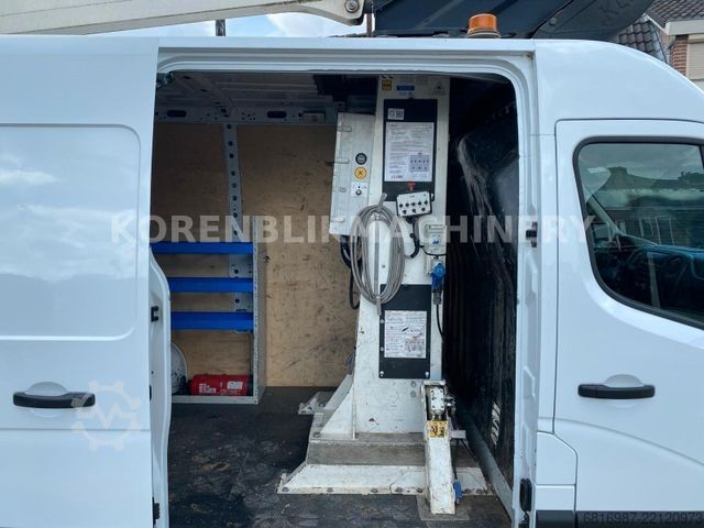 Podnośnik koszowy na samochodzie ciężarowym NISSAN NV400
