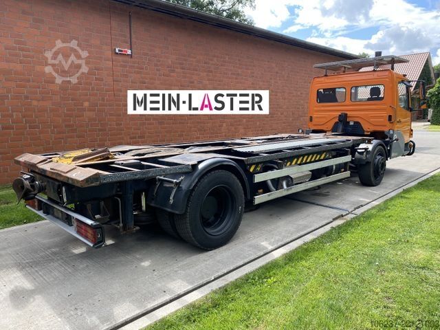 Camión con caja móvil MERCEDES-BENZ Kamag Wiesel Umsetzter Sattelplatte
