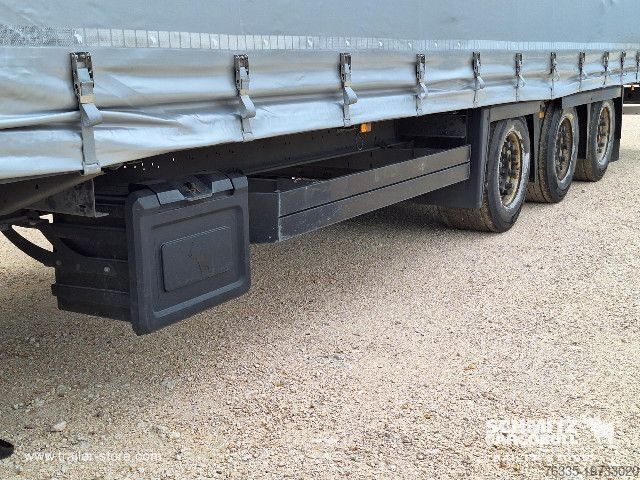 Brandalı açık yarı römork Schmitz Cargobull Curtainsider Mega