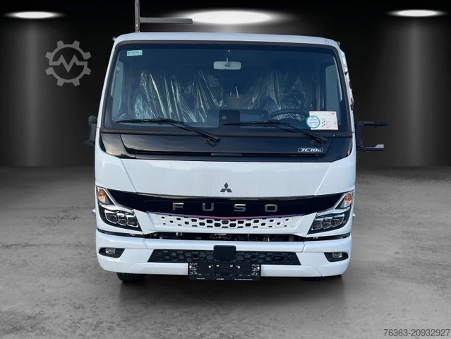 Kiepwagen bestelauto  7C18M eCanter Meiller Trigenius 3-Seiten mit Box