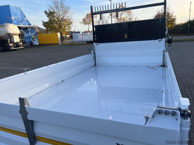 Kiepwagen bestelauto  7C18M eCanter Meiller Trigenius 3-Seiten mit Box