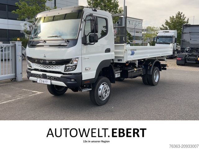 Τρίπλευρο ανατρεπόμενο φορτηγό FUSO 6C18 4WD FG Dreiseitenkipper Klima PDC LED