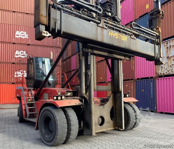 Στοίβαξη κενών δοχείων Hyster H10XM-ECD8
