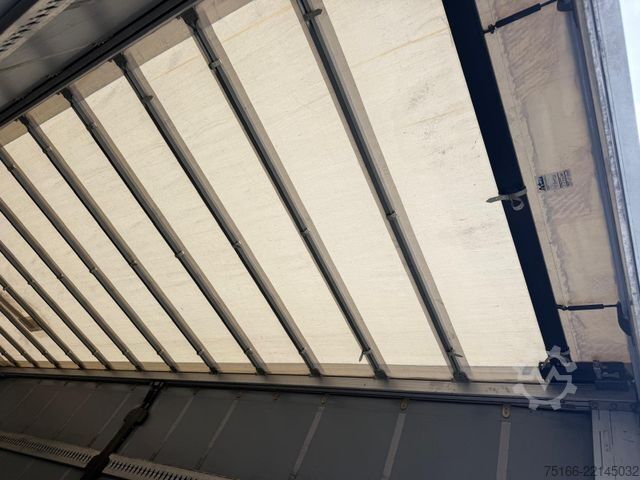 Camión plataforma con toldo MERCEDES-BENZ ANTOS 2540 L Pritsche/Pl. 7,30 m LBW 2 T*ADR