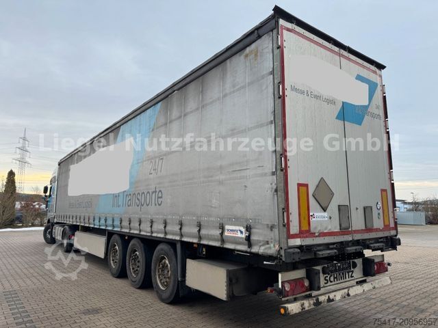 Semirimorchio con telone SCHMITZ CARGOBULL SCB S3T standard*Lift*SP*TÜV*Palettenkasten
