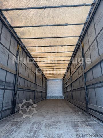 Semirimorchio con telone SCHMITZ CARGOBULL SCB S3T standard*Lift*SP*TÜV*Palettenkasten
