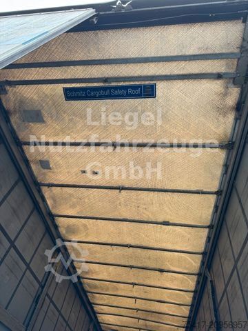 Semirimorchio con telone SCHMITZ CARGOBULL SCB S3T standard*Lift*SP*TÜV*Palettenkasten