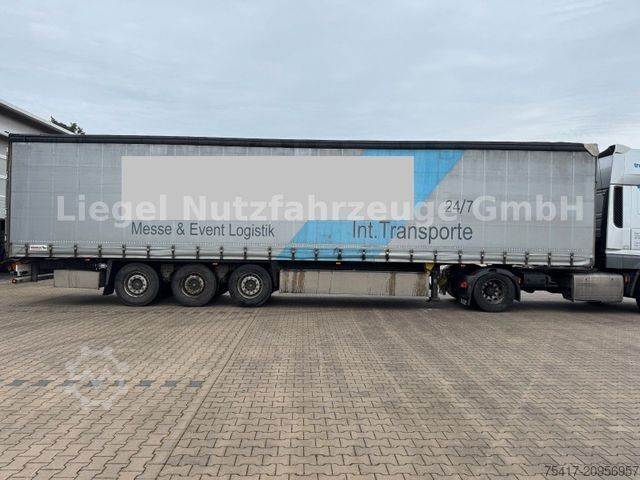 Semirimorchio con telone SCHMITZ CARGOBULL SCB S3T standard*Lift*SP*TÜV*Palettenkasten