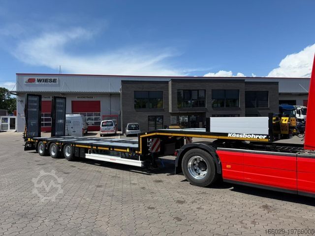 Dieplader oplegger KÄSSBOHRER Tieflader mit hydr. Schwanenhals