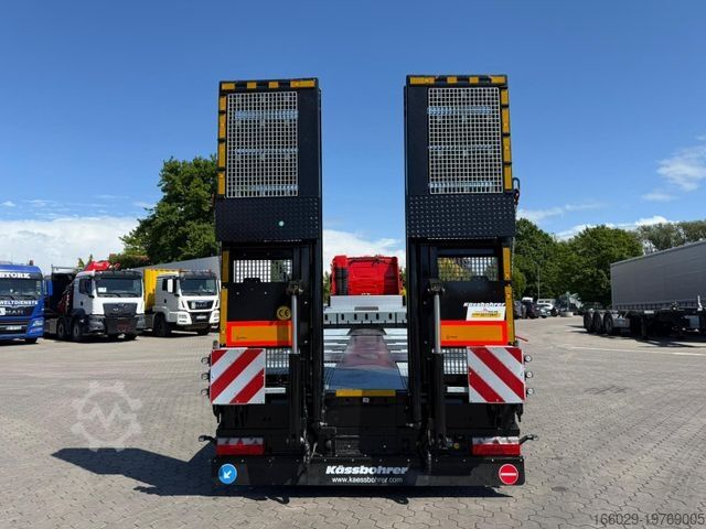 Dieplader oplegger KÄSSBOHRER Tieflader mit hydr. Schwanenhals