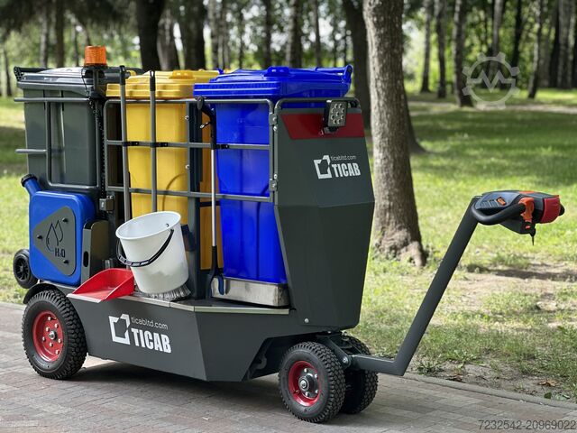 Openbaar nutsvoertuig TICAB Street Orderly Barrow CITY BEETLE / Self