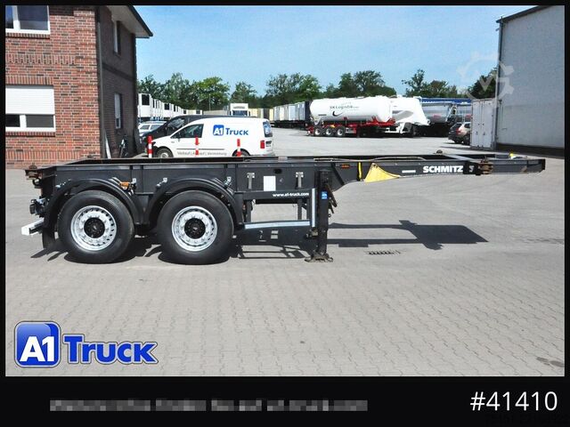 Semiremorcă cu caroserie interschimbabilă SCHMITZ SCF 18-20, 20 Fuss Container, Liftachse,