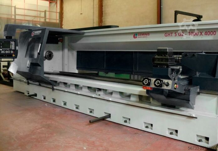 CNC soustruh GEMINIS GHT5 G2  4000 x 1000