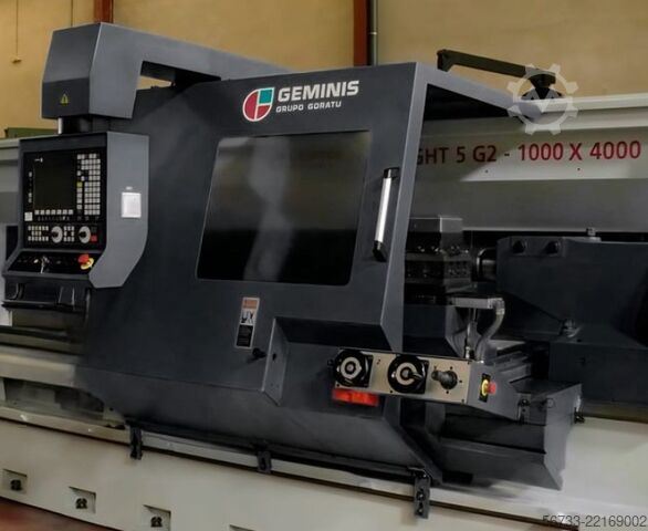 CNC soustruh GEMINIS GHT5 G2  4000 x 1000