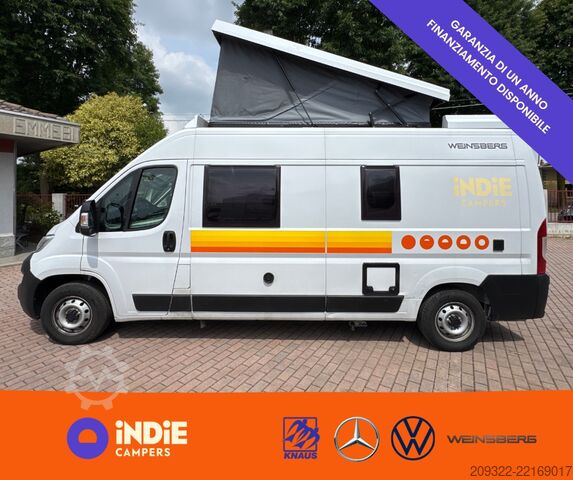 Camper van 2024 Fiat Ducato Weinsberg Carabus | Manuale | Tetto a soffietto