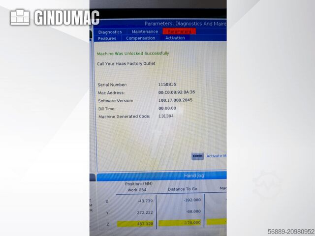 HAAS VF-3SSYT HAAS VF-3SSYT