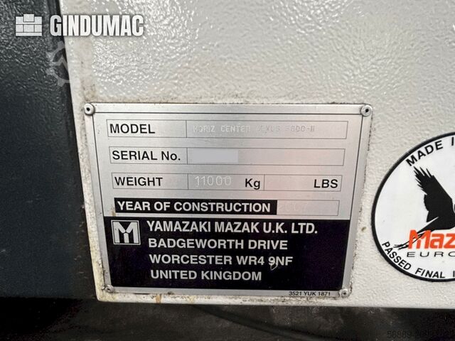Mazak NEXUS 5000 II Mazak NEXUS 5000 II