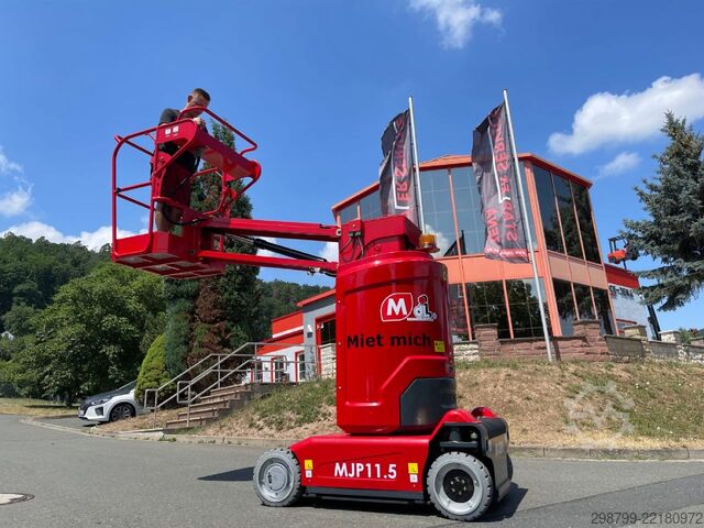 Knikarm werkplatform Magni MJP 11.5 Magni Vertikalmastbühne - Kopie