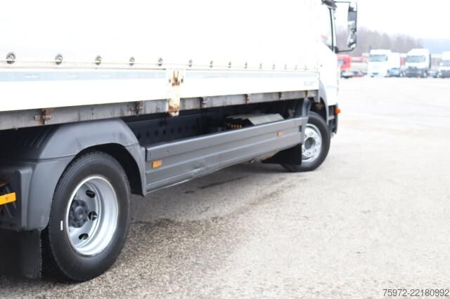 Kamion sa ravnom platformom i ceradom Mercedes-Benz Atego 1224 L