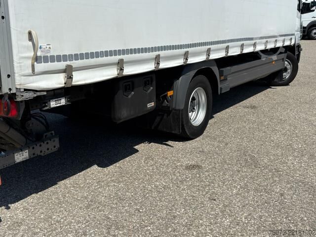 Kamion sa ravnom platformom i ceradom  Atego 1224L EDSCHA Curtainsider