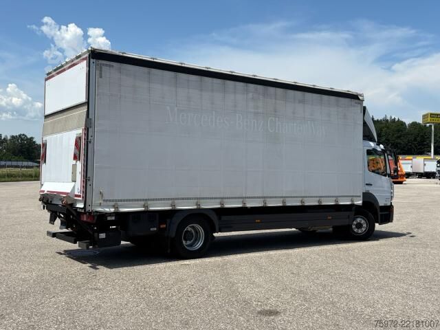 Kamion sa ravnom platformom i ceradom  Atego 1524L EDSCHA Curtainsider