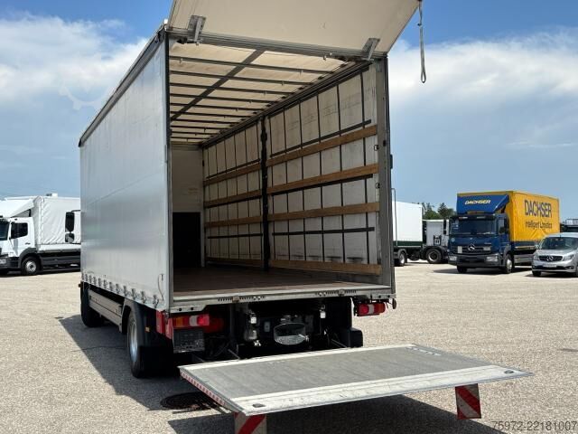 Kamion sa ravnom platformom i ceradom  Atego 1524L EDSCHA Curtainsider