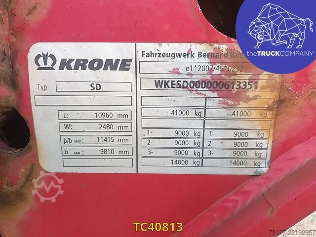 Transport de conteneurs Krone 