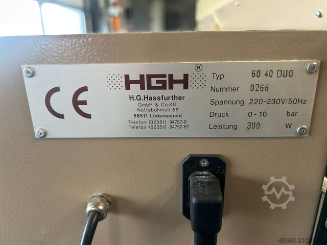 Kumlama kabini, kumlama tesisi HGH 60 40 DUO