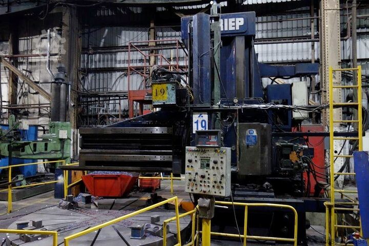 Torno vertical - coluna única FRORIEP VTL mit Seitenkopf