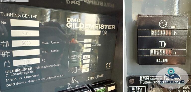 CNC-svarvning och fräsning DMG CTX 800 Beta