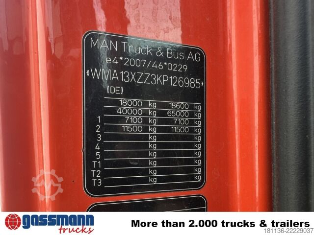 Τυπική μονάδα τράκτορα MAN TGX 18.500 4x2 LL SA, Retarder