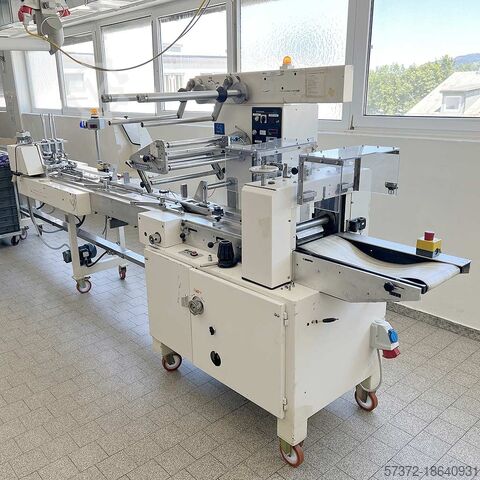 Máquina de enchimento e selagem de formas horizontais Tevopharm Pack-6