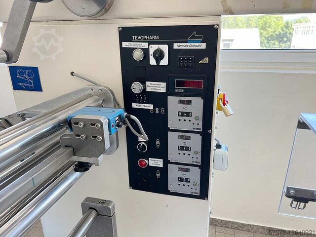 Máquina de enchimento e selagem de formas horizontais Tevopharm Pack-6