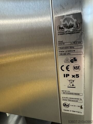 KOMBINERET SPÆDE Rational CM 61