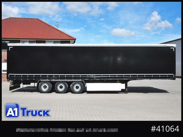 Semi-reboque aberto com lona KRONE SD, Tautliner, neue Plane, 231.002km, 1 Vorbesitzer