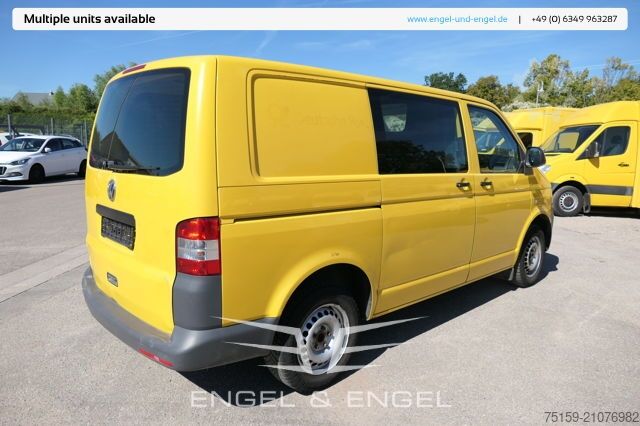 Panel van Volkswagen T5 Transporter 2.0 TDI PARKTRONIK EURO-5 2xSCHIEBETÜR CoC