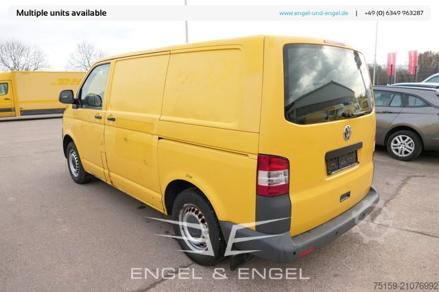 Panel van Volkswagen T5 Transporter 2.0 TDI PARKTRONIK EURO-5 2xSCHIEBETÜR CoC