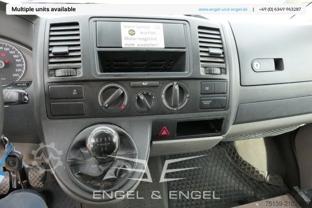 Panel van Volkswagen T5 Transporter 2.0 TDI PARKTRONIK EURO-5 2xSCHIEBETÜR CoC