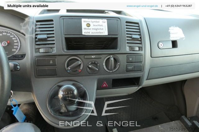 Panel van Volkswagen T5 Transporter 2.0 TDI PARKTRONIK EURO-5 2xSCHIEBETÜR CoC