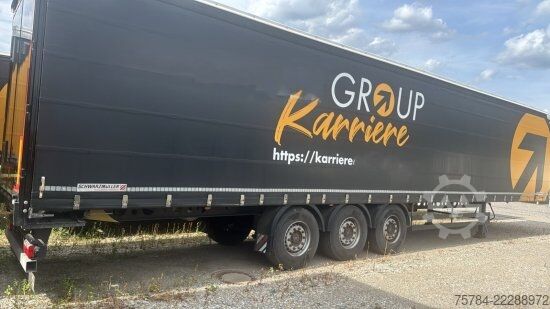 Semi-reboque aberto com lona SCHWARZMüLLER LäNGE 15.300MM, MIETKAUF MGL.